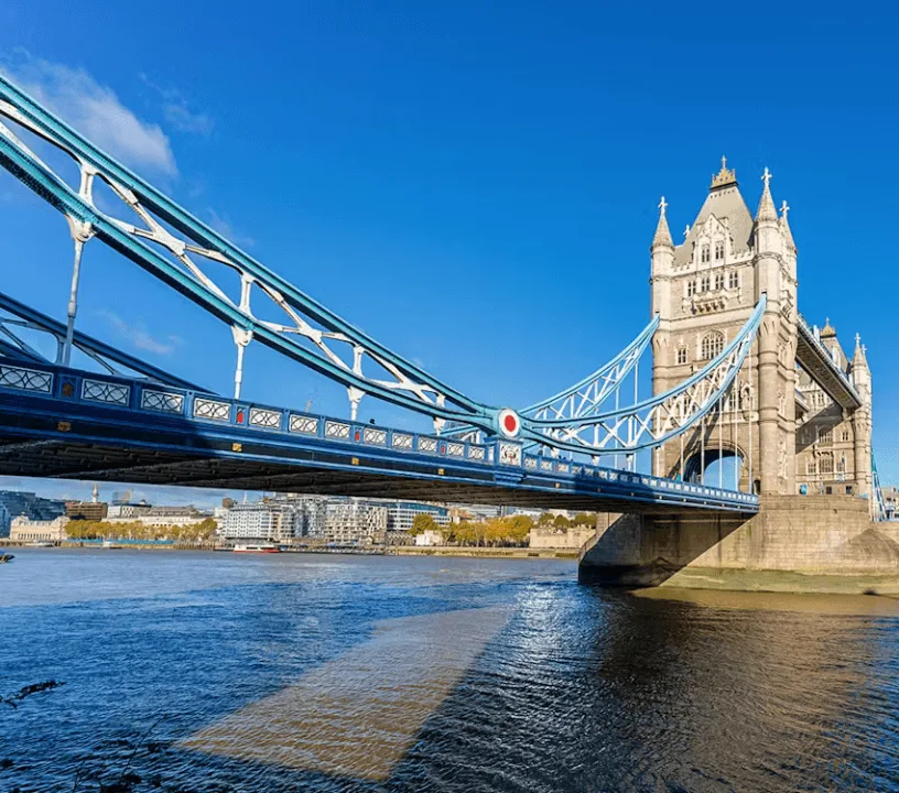 Tower Bridge viewed from the river