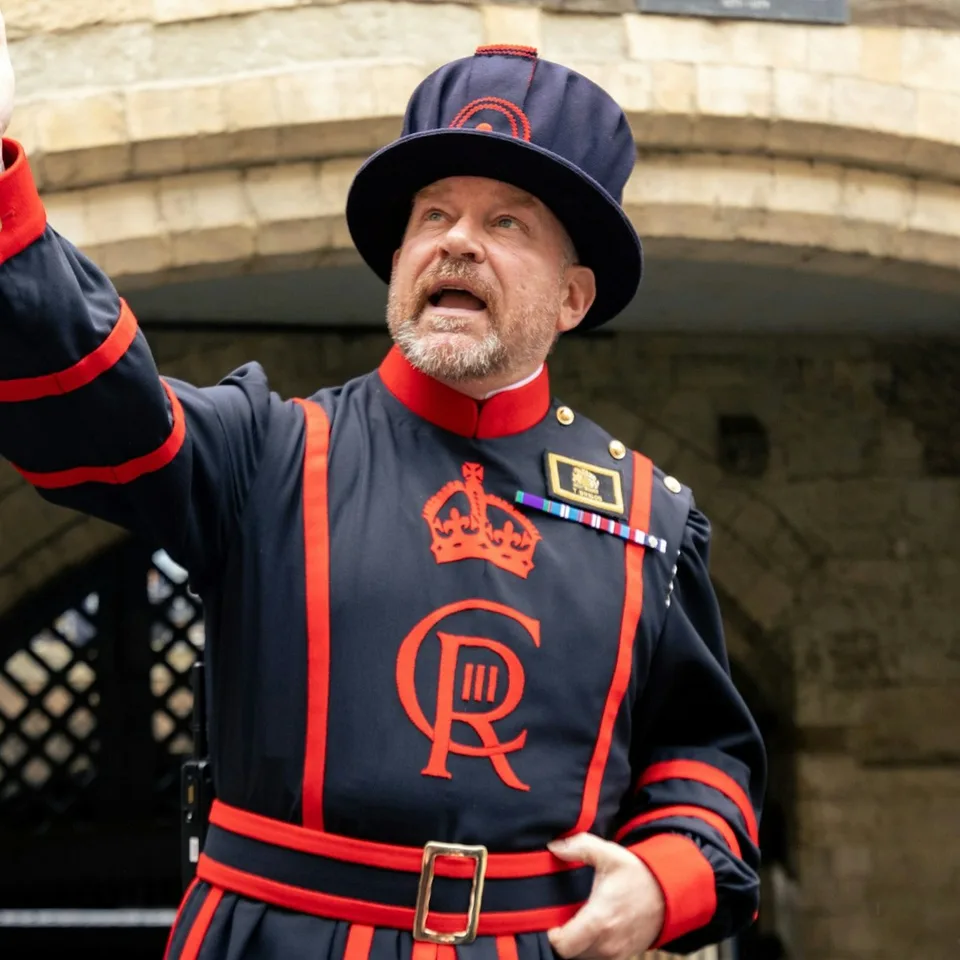 A Yeoman Warder at the Tower of London